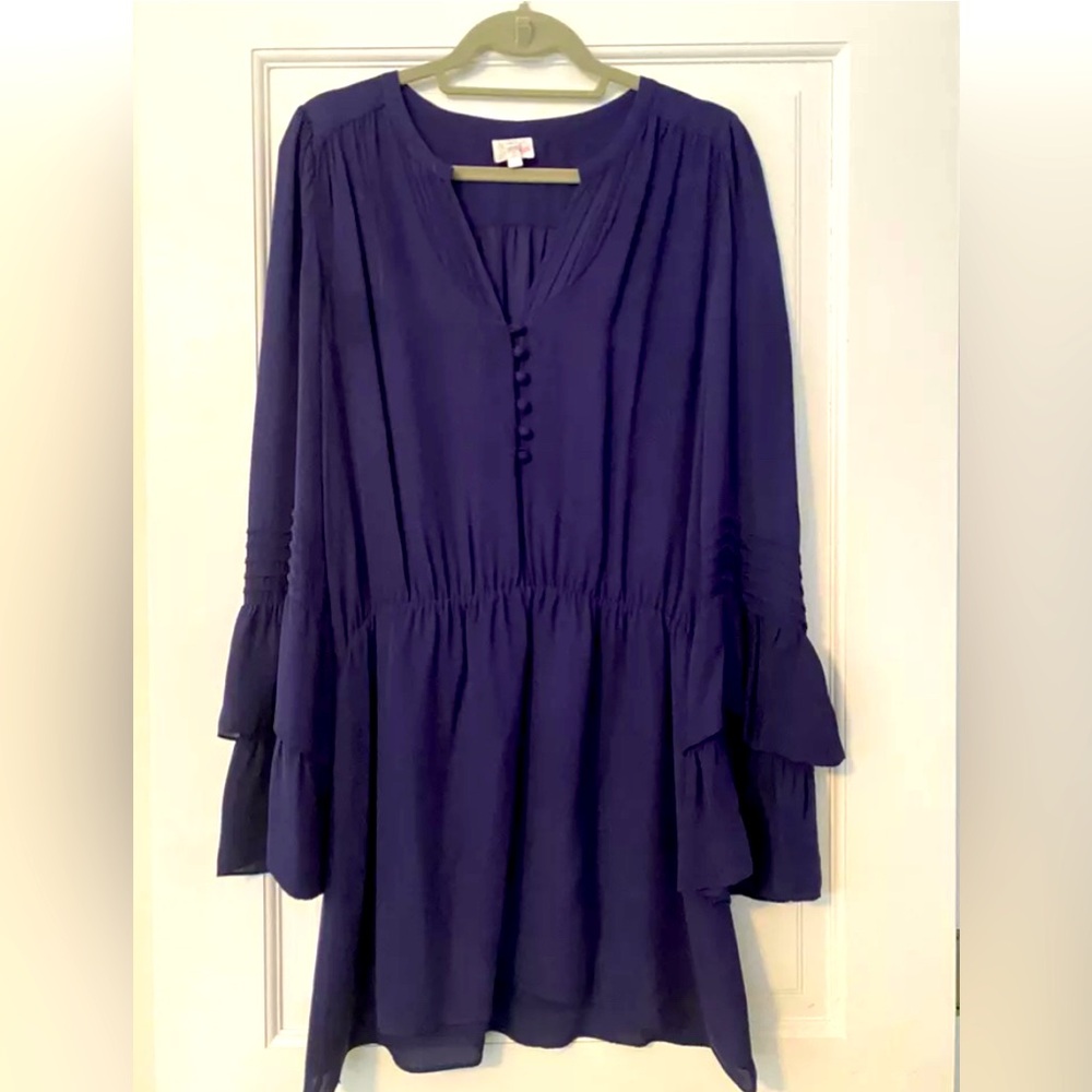 Parker Navy Dress Size M